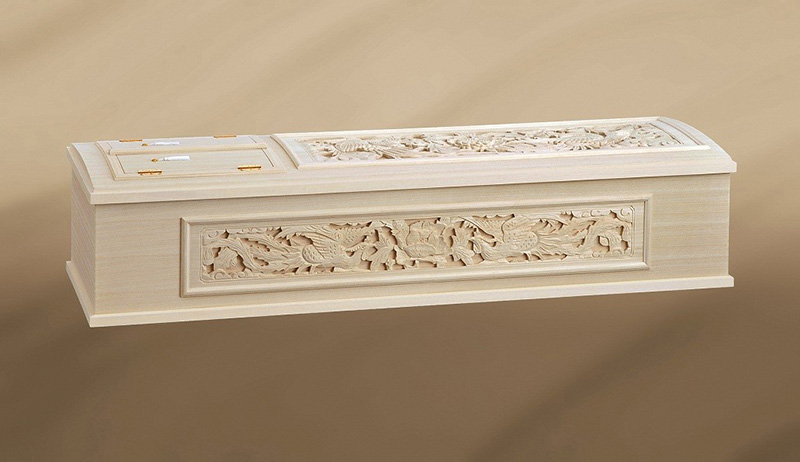 SCR3面彫刻　桐棺